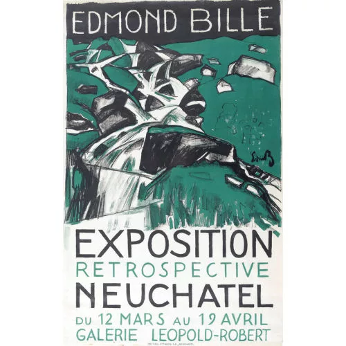 Edmond Bille — "Edmond Bille Exposition...".