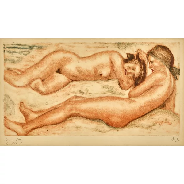 Edmond Bille — "Jeunes filles".