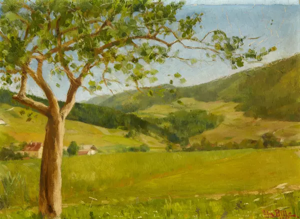 Paysage valaisan
