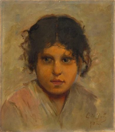 Portraits de deux enfants
