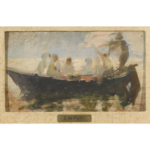 Edmond de Pury — Die Bootsfahrt.
