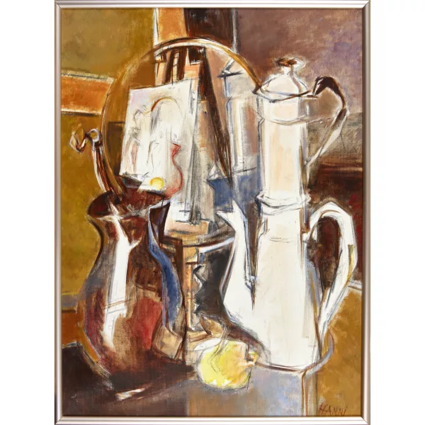 Edmond Hänni — "N.M. au Miroir".