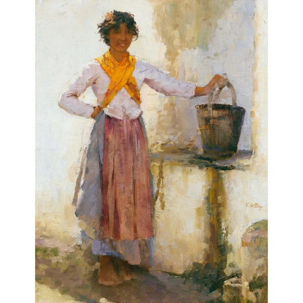 Edmond-Jean de Pury — LA PORTEUSE D'EAU THE WATER CARRIER