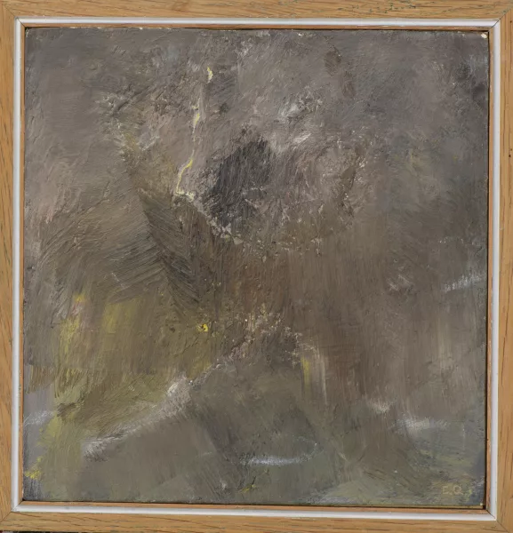 Edmond Quinche — Edmond QUINCHE (1942), "Le soir" (1977), huile