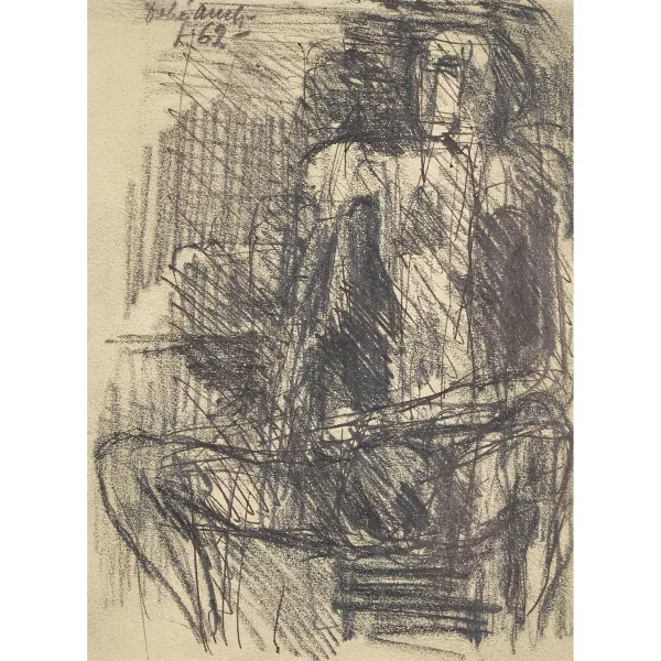 Edmondo Dobrzanski — Sitzender Mann.