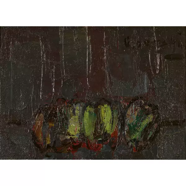 "Natura morta, peperoni"