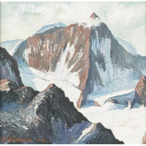 Edmund Wunderlich — "Mt. Blanc de Seillon".