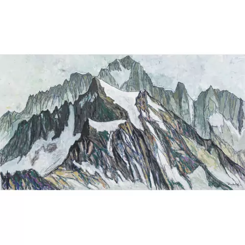 Das Pelvoux-Massiv im Nationalpark Ecrins
