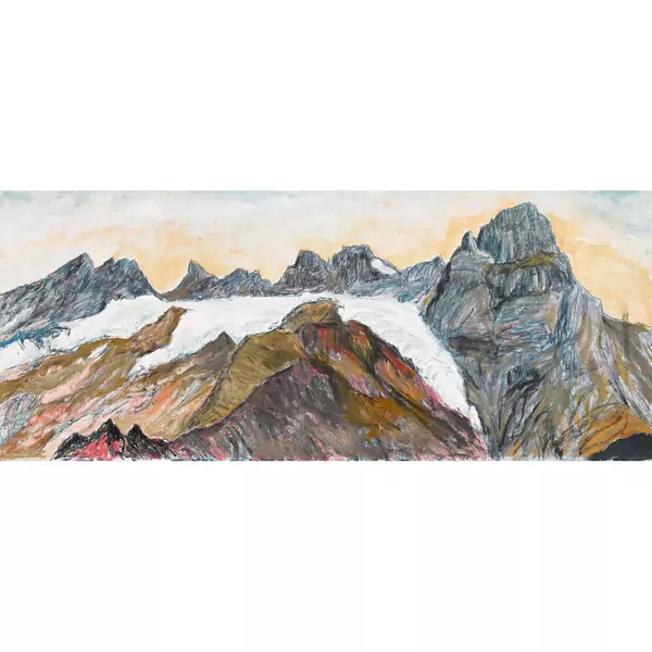 Die Dents du Midi von Südosten