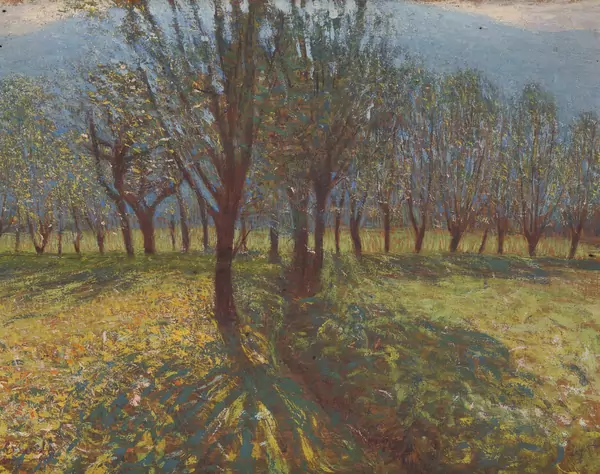 Edoardo Berta — "Mattina in campagna". — Schuler Auktionen