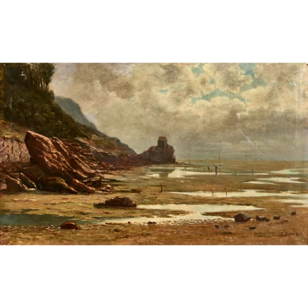 Edouard Brot — Küstenlandschaft.