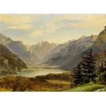 Seelandschaft im Berner Oberland