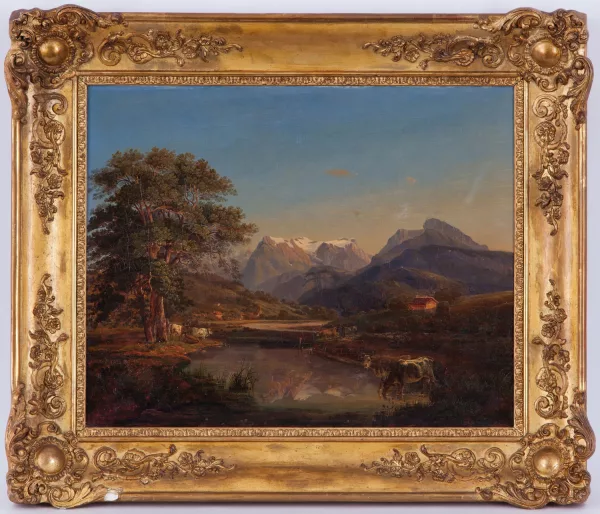 Edouard de Pourtalès — Sur le chemin de Brunnen à Schwytz,
