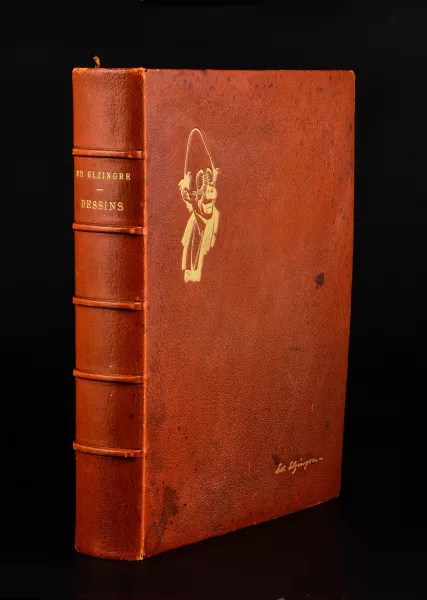 Edouard Elzingre — 150 croquis et dessins préparatoires sur le thème du cirque