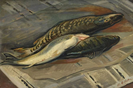 Nature morte aux poissons