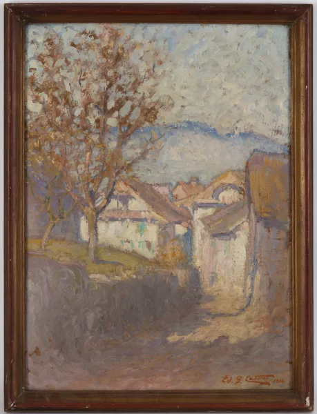 Edouard-Gaspard Castres — Soleil de décembre