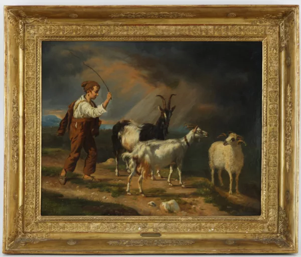 Edouard Henri Girardet — Edouard Henri Girardet (1819-1880), attr. à, \\Jeune