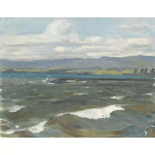 Edouard Marcel Sandoz — Partie am Genfersee.