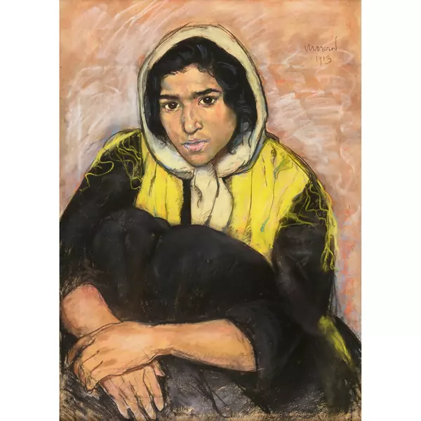 "Femme au fichu jaune"