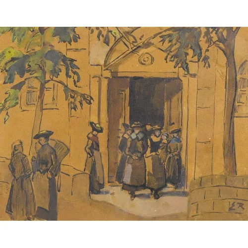 Édouard Ravel — Walliser Kirchgang. Gegenstücke.