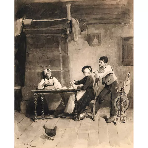 "La partie de cartes"