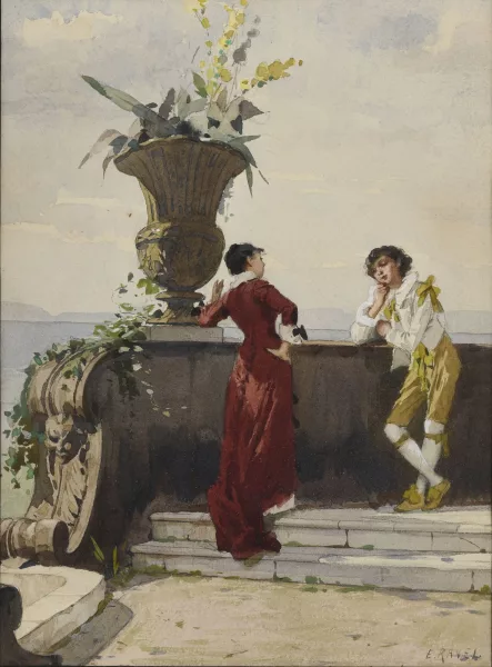 Édouard Ravel — Scène galante,