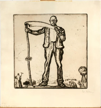 Le temps des moissons, um 1917