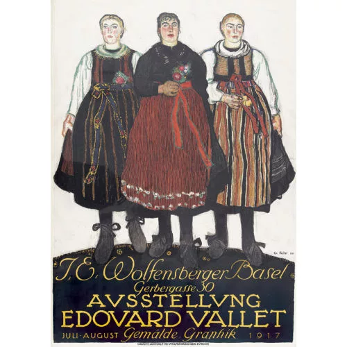 Édouard Vallet — "Edouard Vallet Wolfensberger 1917".