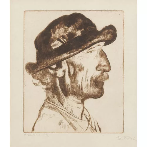 Édouard Vallet — "Profil".
