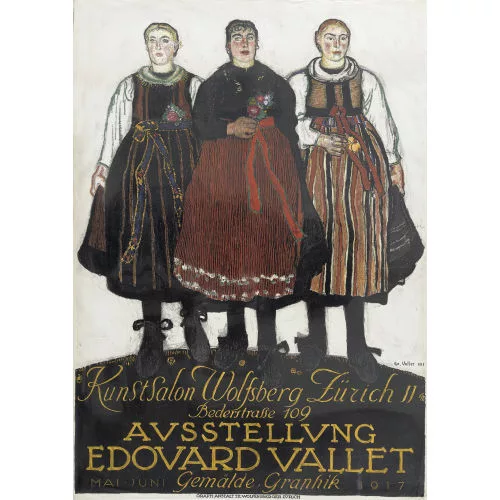 Édouard Vallet — "Kunstsalon Wolfsberg 1917".