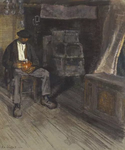EDOUARD VALLET — Le pot de soupe. 1910. — Koller Auktionen