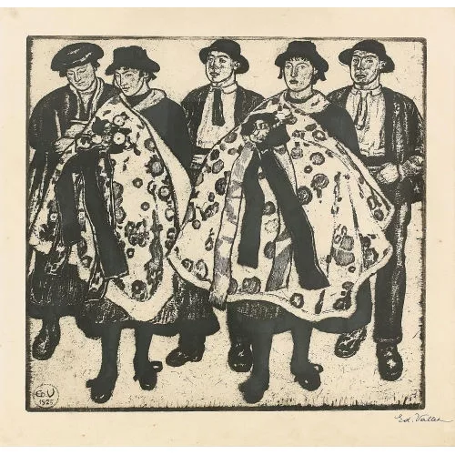 Édouard Vallet — Baptême en Valais.