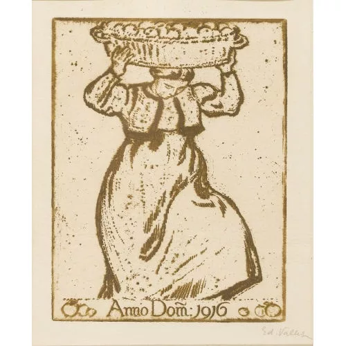 Édouard Vallet — "Anno Dom. 1916".