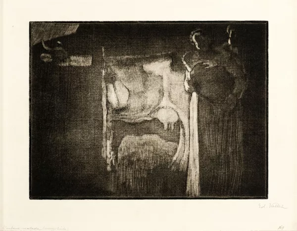 Édouard Vallet — L'enfant malade,