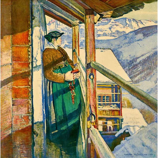 Édouard Vallet — "Sonntagmorgen".