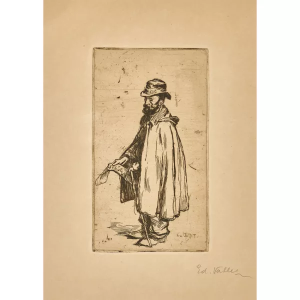 Édouard Vallet — "Marchand de journaux".