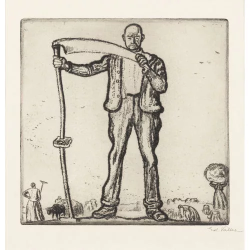 Édouard Vallet — Le temps des moissons.
