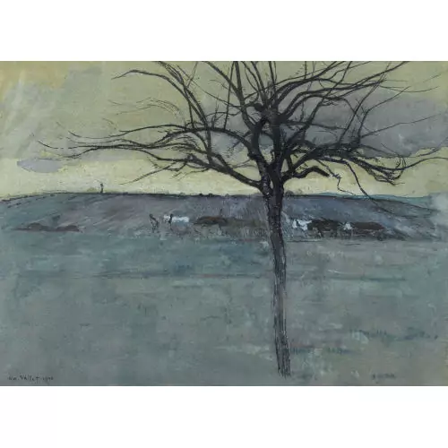 "Arbre et labours"