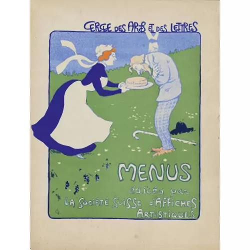 "Menus. Cercle des Arts et des Lettres"
