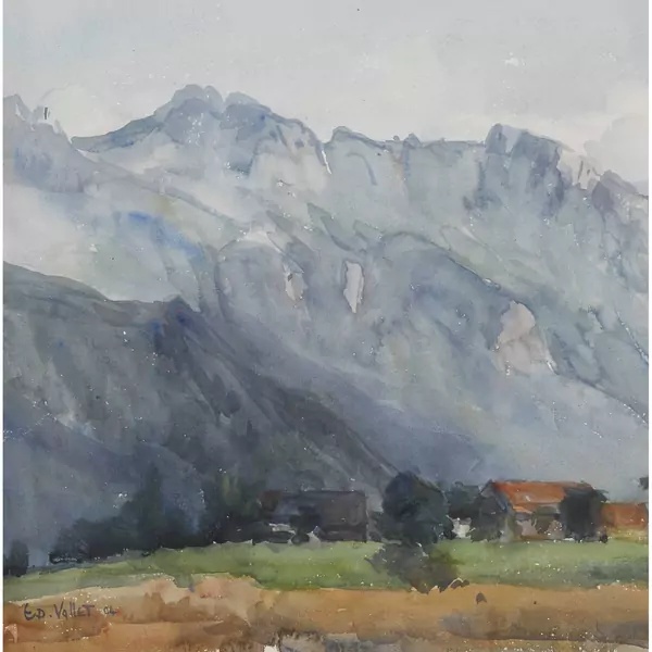 Paysage savoyard