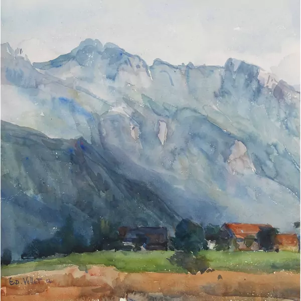 Paysage savoyard