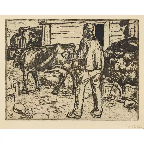 "Berger et vaches"