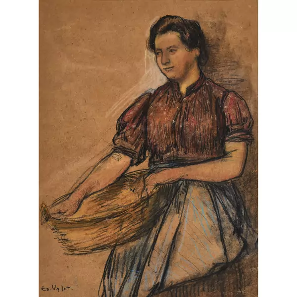 Femme au panier
