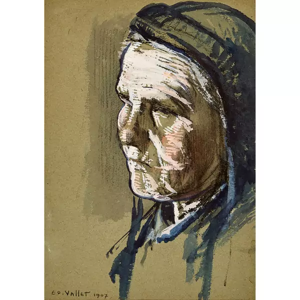 Portrait d'une Valaisanne