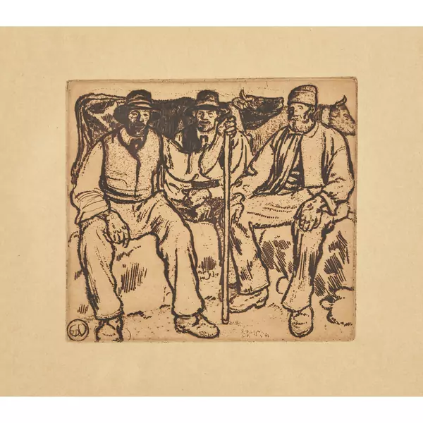 "Trois bergers"