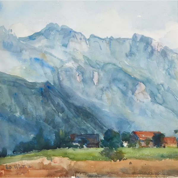 Paysage savoyard
