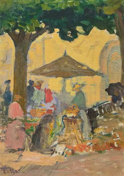 EDOUARD VALLET — Le marché IV. 1903. — Koller Auktionen