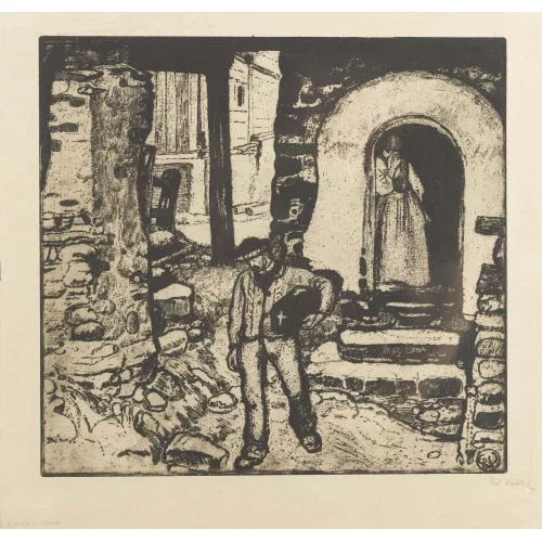 Édouard Vallet — "L′enfant mort".