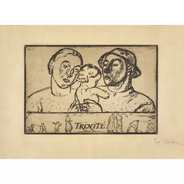Édouard Vallet — "Trinité".