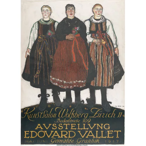 Édouard Vallet — "Kunstsalon Wolfsberg 1917".
